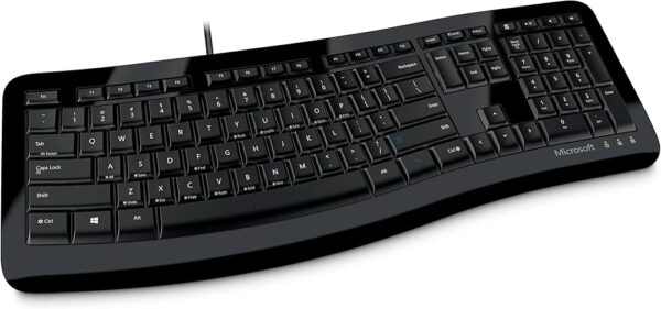 Microsoft Comfort Curve Keyboard 3000 – Ergonomic Design for Comfortable Typing