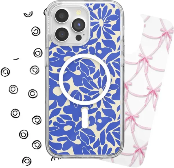Looks iPhone 15 Pro Max Swappable Graphic Case Inserts (3 per pack) - compatible w/ PopSockets PopCase only - Multi Collection